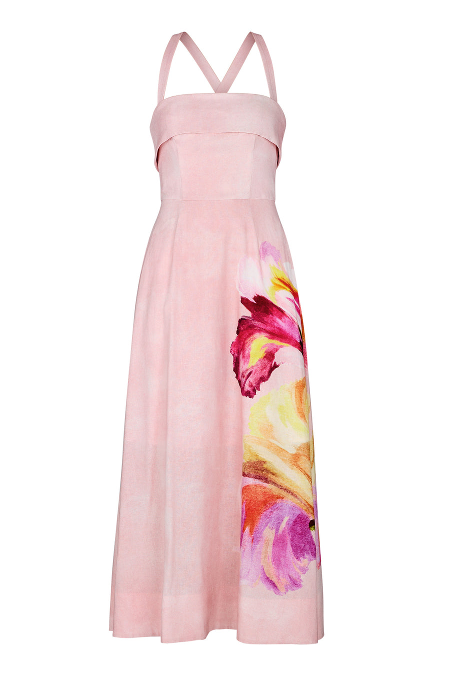 CARMELLIA DRESS - LENIA ROSE FLORAL