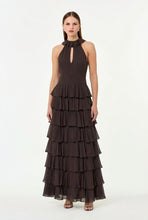 YASIRA DRESS - ESPRESSO