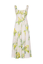 DINA DRESS- ANISA IVORY LEMON