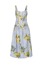 MAKENNA DRESS - ANISA SKY LEMON
