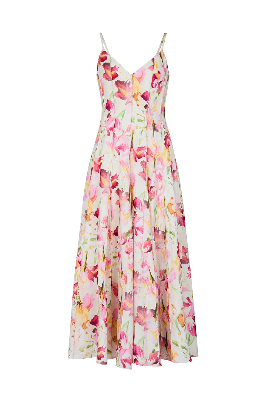 MICAH DRESS - LUNA IVORY WILDFLOWER