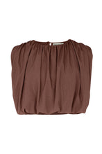 NADIRA TOP - CHOCOLATE