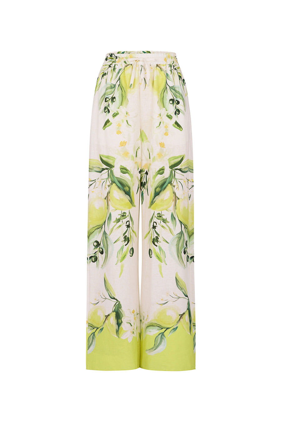 SANDRA PANT - ANISA IVORY LEMON