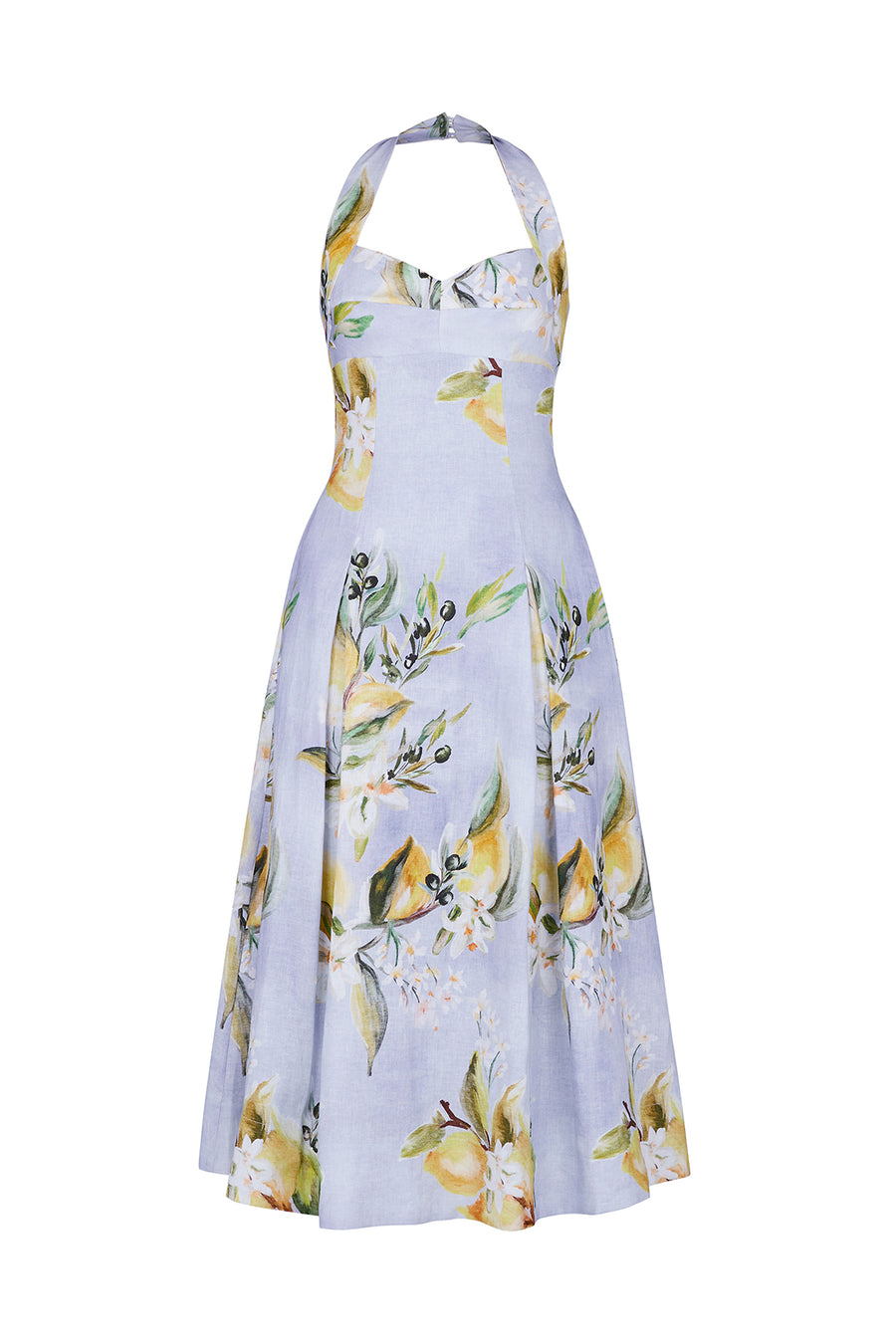 SERAPHINA DRESS - ANISA SKY LEMON