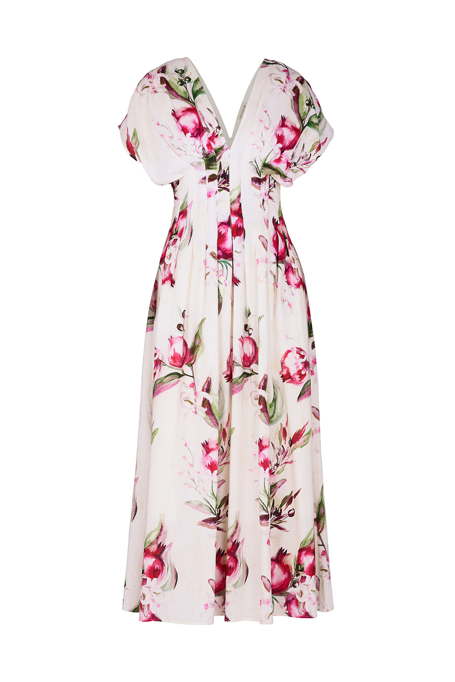 SONYA DRESS - NALA POMEGRANATE