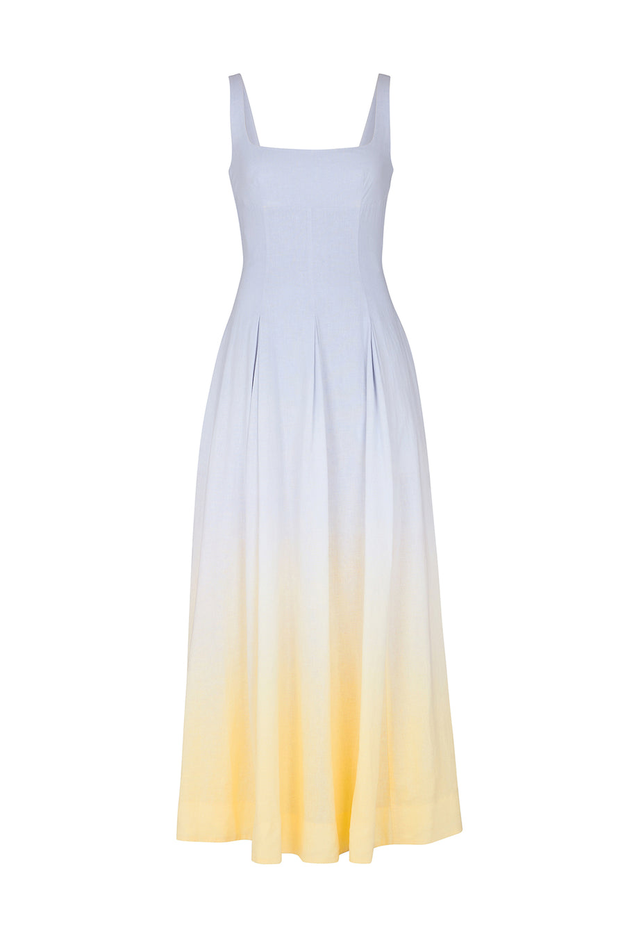 STEFANIA DRESS - SUNSET DIP-DYE