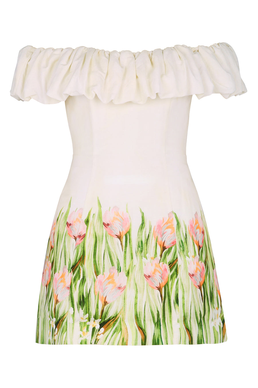 UMA DRESS - TAIA BORDER FLORAL