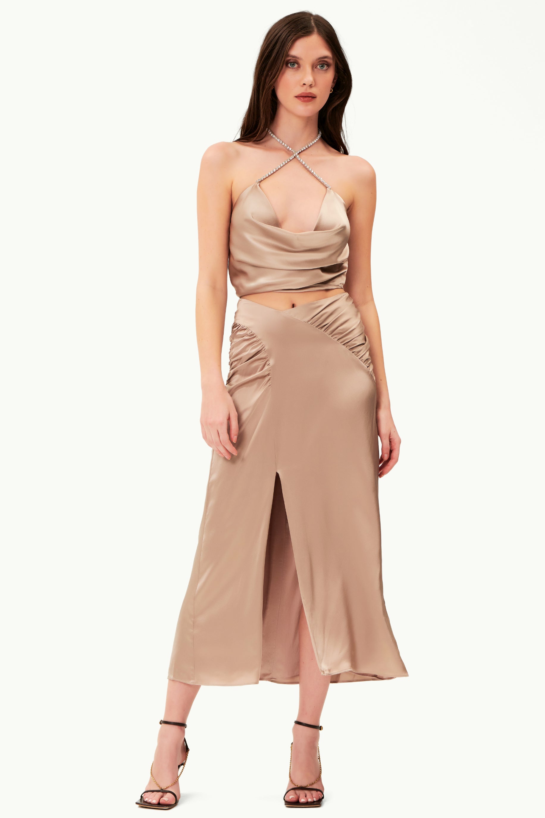 Aida Skirt - Sesame