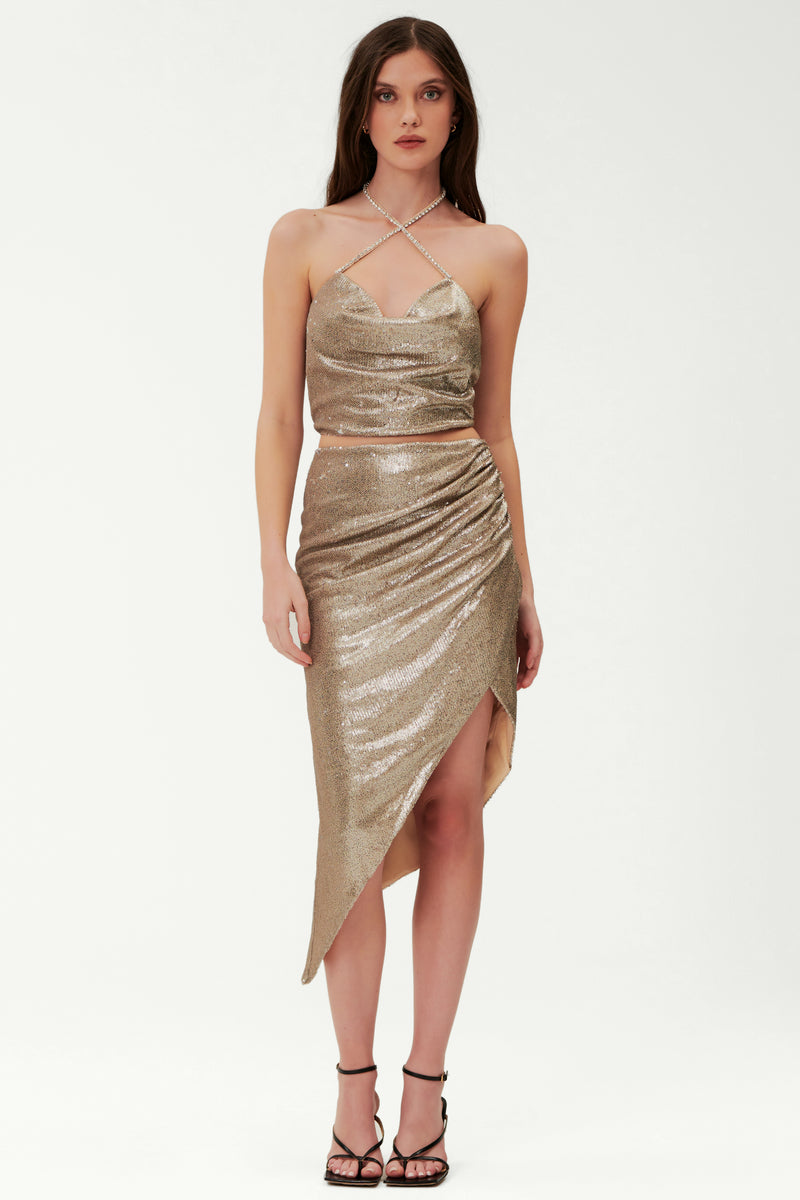 Kore Top - Champagne