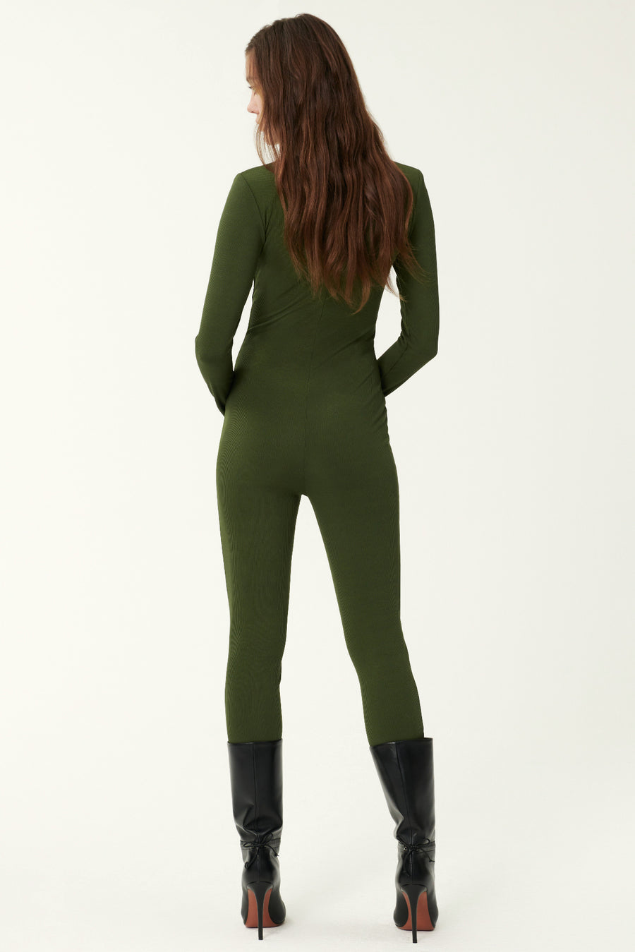 CYD RIB ONESIE - MOSS