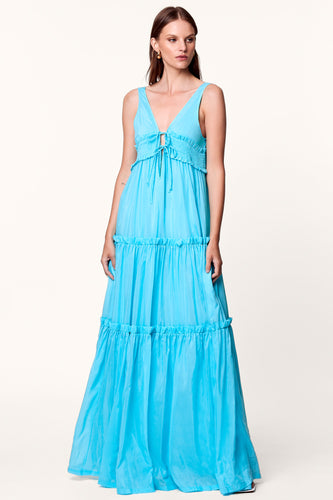 Myla Dress - Clear Blue